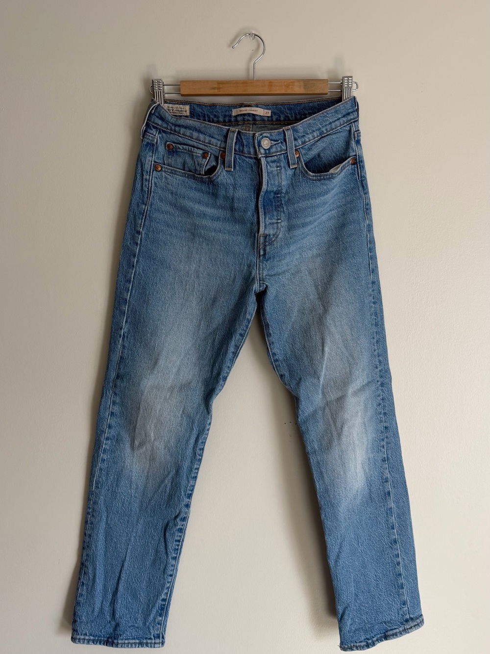Levi's Light Blue Straight-Leg Jeans